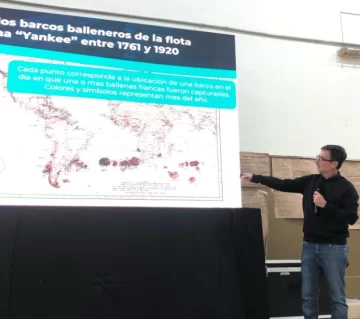 El científico Luciano Valenzuela expuso en Catedra Abierta Puerto Quequén