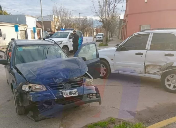 Choque en la intersección de las calles 72 y 69 deja dos heridos