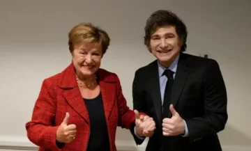 Milei y Caputo se reunirán recién mañana con la jefa del FMI