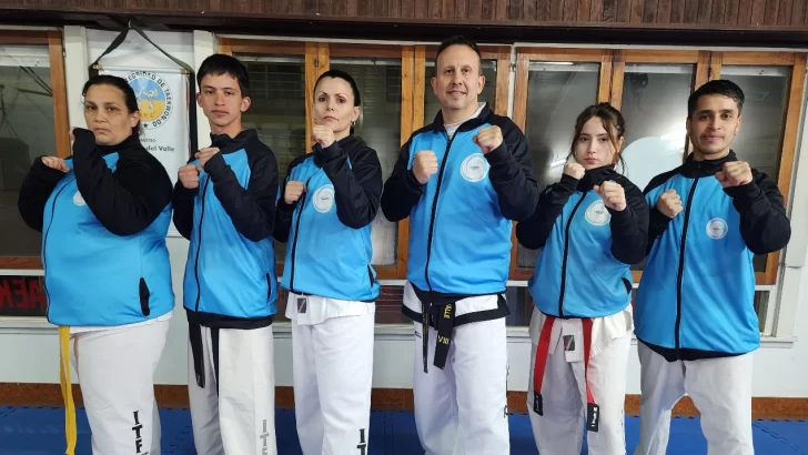 Taekwondistas locales representarán al distrito en el Mundial de la I.T.F. Union