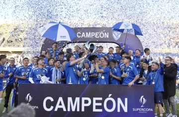 Vélez campeón de la Supercopa Argentina