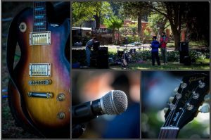 No faltó la música