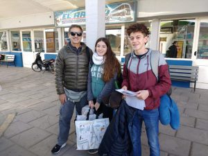 Marcelo Quaglia, Arai Guevara y Santiago Escruela