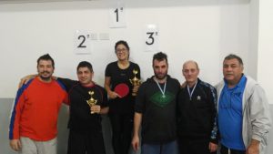 Por el lado de las Damas, Lorena Vivanco quien resultó 1era en 6ta división