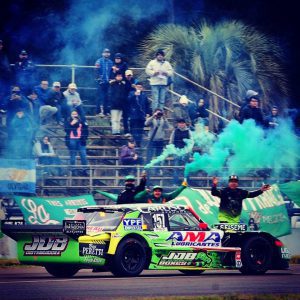 A bordo del Ford 157, el Avispón Verde