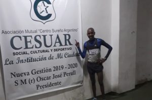 Julius Rono, ganador de la General