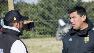 José "Toto" Fermín DT de Mataderos se mostró conforme con el rendimiento del equipo