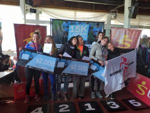 Las 4 x 4 Cecilia Alcorta y Sabrina Sánchez Li Rossi en el 1er lugar