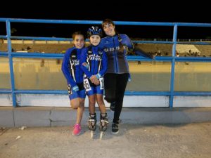 Lola Amuchástegui en categoría Sexta Damas Escuela y Malena Coronel de categoría Quinta Damas Intermedia