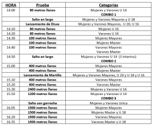 Programa de mañana en el "Justo Román"