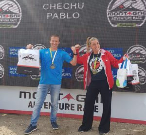 Podio ganador para la dupla Ferrari-Alcorta