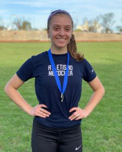 Ailén Pereira en lo más alto