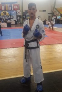 Continúan los logros para el taekwondista de Quequén
