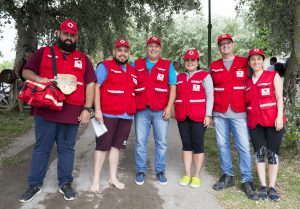 El personal de la Cruz Roja realizó un excelente trabajo de prevención