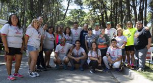 El voluntariado de la organización de Deporte Para Todos