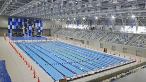 Piscina olímpica del nuevo Centro Acuático de la Videna