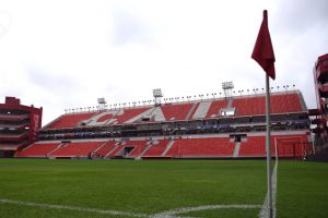 El estadio de Independiente, vacío como el resto de las canchas de una Argentina en aislamiento preventivo. Crédito: Prensa Independiente