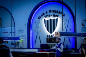 La sala de billar Néstor "Nene" Gómez del club Rivadavia-PH. Maximiliano Roht