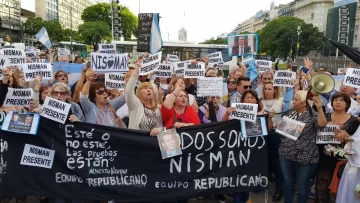 Con críticas al gobierno, cientos de personas realizaron un acto a cinco años de la muerte de Nisman
