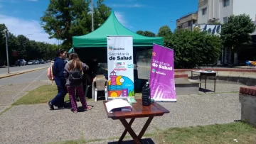 Nueva campaña de detección de Sífilis y HIV en la plaza Dardo Rocha