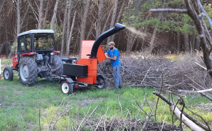 El Municipio adquirió una chipeadora para la poda urbana