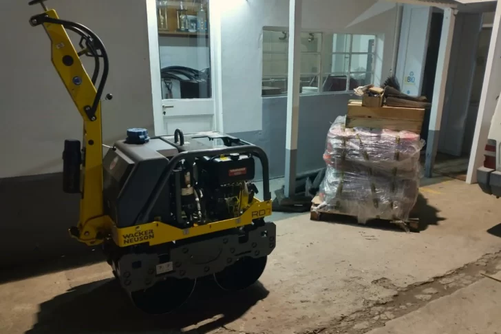 Nueva maquinaria municipal para modernizar los trabajos de bacheo