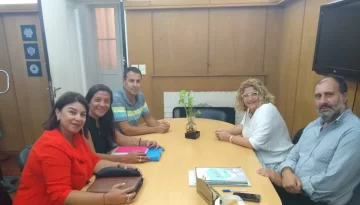 Educación realiza primeras gestiones oficiales en la Subsecretaría provincial