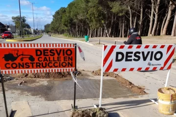 Reparan la calzada en la avenida 10
