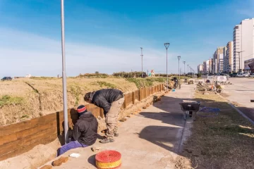Cordón, desagües, labores que se desarrollan en Los Malvones