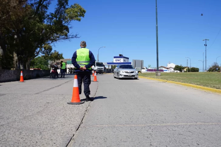 Control de motos en distintos puntos de la ciudad