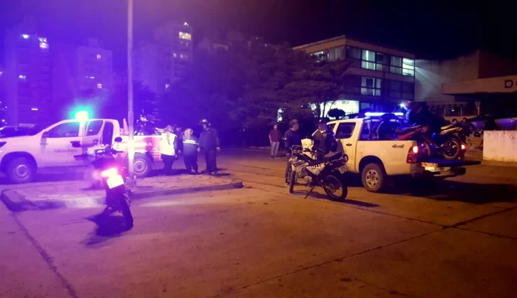 Incidentes entre motociclistas y policías