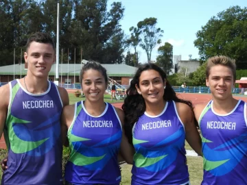 La Escuela Municipal de Atletismo se prueba antes de la primera gran cita