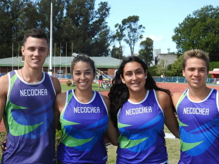 La Escuela Municipal de Atletismo se prueba antes de la primera gran cita