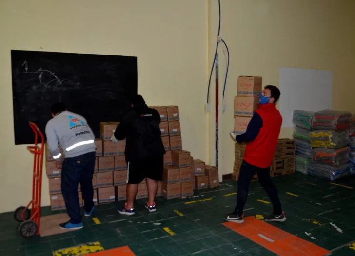 Arribaron los kits “COVID-19” por parte del Ministerio de Desarrollo Social