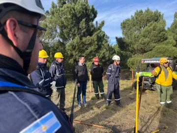 Capacitación para combatir incendios forestales