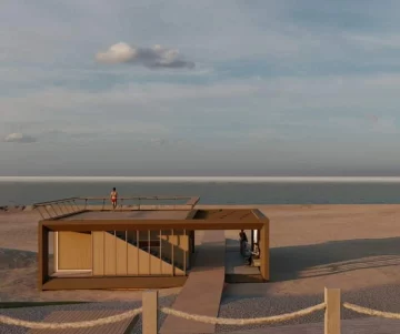 Se conocieron detalles de lo que será el nuevo refugio de guardavidas en Neptuno