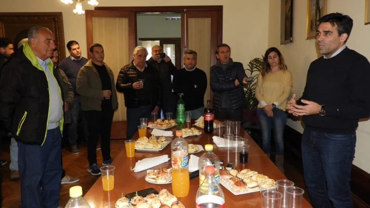 López agradeció a los periodistas la tarea que desarrollan a diario