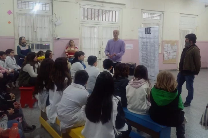 Sembrar Memoria: Interés de alumnos de la Escuela 28 por la historia