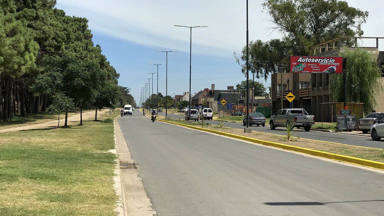 Iluminación en la 10 y asfalto en la 75