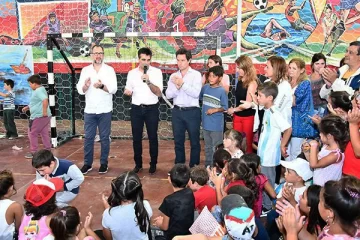 Se inauguró el programa provincial Escuelas Abiertas
