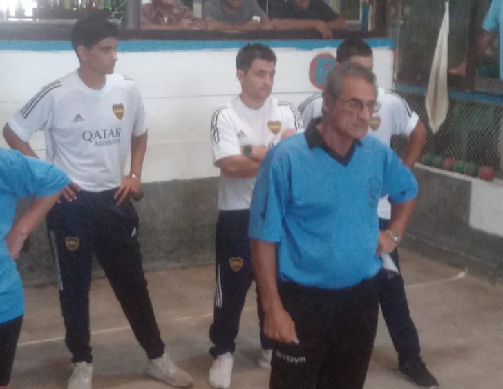 Boca Juniors plata en Uruguay en bochas