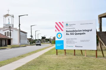Vecinos de Quequén respaldan la obra de la 502
