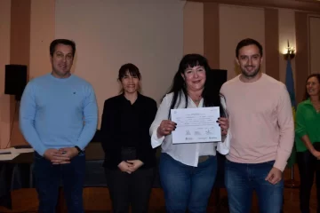 Entregaron diplomas a los 50 egresados del Programa Nacional de Cuidados Domiciliarios