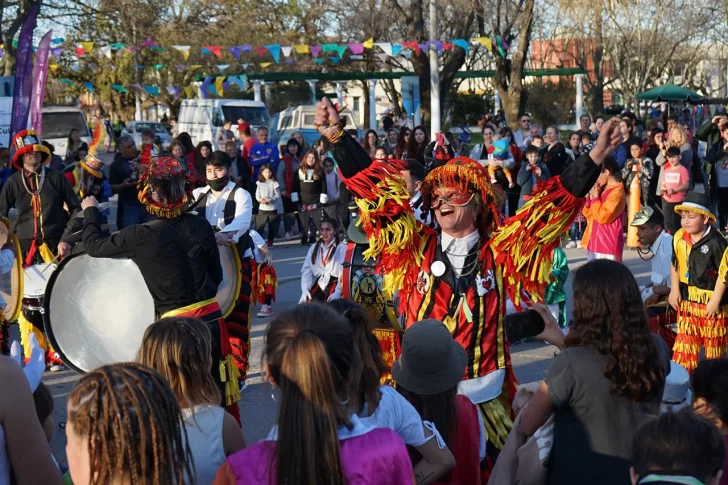 Todo listo para la fiesta de Carnaval en Quequén
