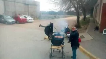 Le robaron el chulengo y los utensilios para trabajar