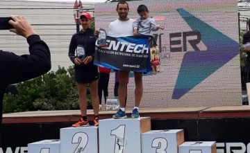 Desde la cumbre: Federico Santibáñez en lo más alto en Carlos Paz