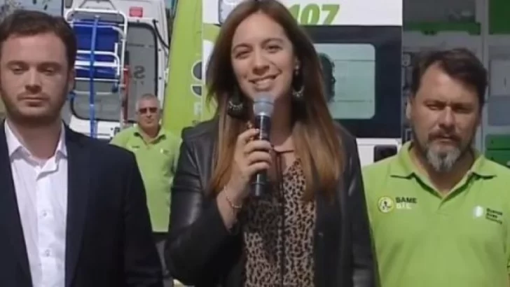 Vidal: toda la provincia de Buenos Aires tendrá SAME “cuando termine el año”