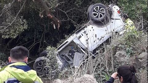 Murió un joven y hay un herido tras un accidente en la ruta 88