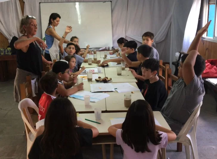 Barrio Cultura: Niños presentan muestra artística