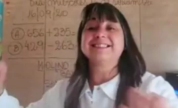 Docente de San Cayetano invita a estudiar a sus alumnos al ritmo de Los Palmeras